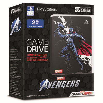 HDD EXTERNO 2TB USB 3.0 SEAGATE GAME DRIVE PS4 THOR