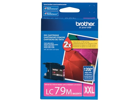 CARTUCHO DE TINTA BROTHER LC79 MAGENTA