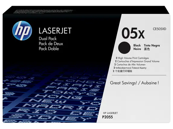 TONER HP 05X DUALPACK NEGRO (05X X 2)