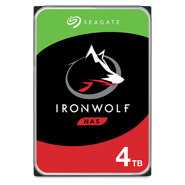 HDD 4TB 3.5" SATA3 256MB SEAGATE IRONWOLF NAS
